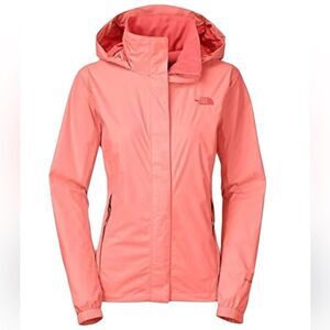 THE NORTH FACE RESOLVE JACKET WOMEN'S Neon Peach Size Small